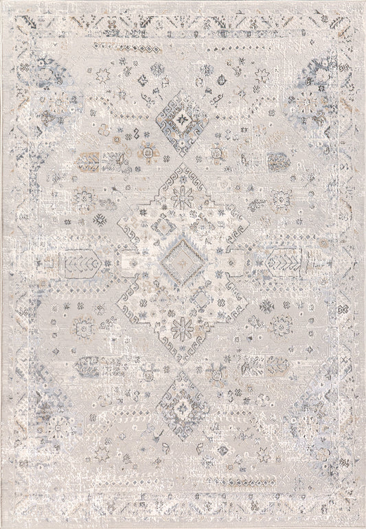 Marina 8056-950 Grey/Blue Area Rug