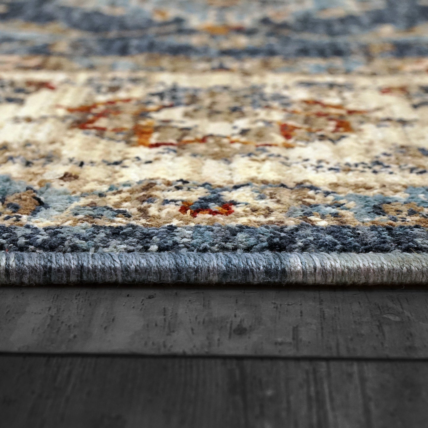 Dakota 6640-599 Blue/Multi Area Rug