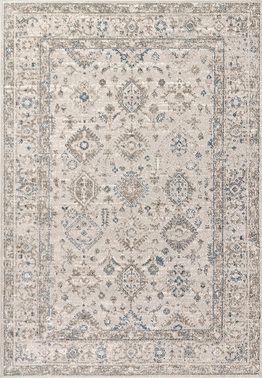 Eclectic 6012-199 Cream/Multi Area Rug