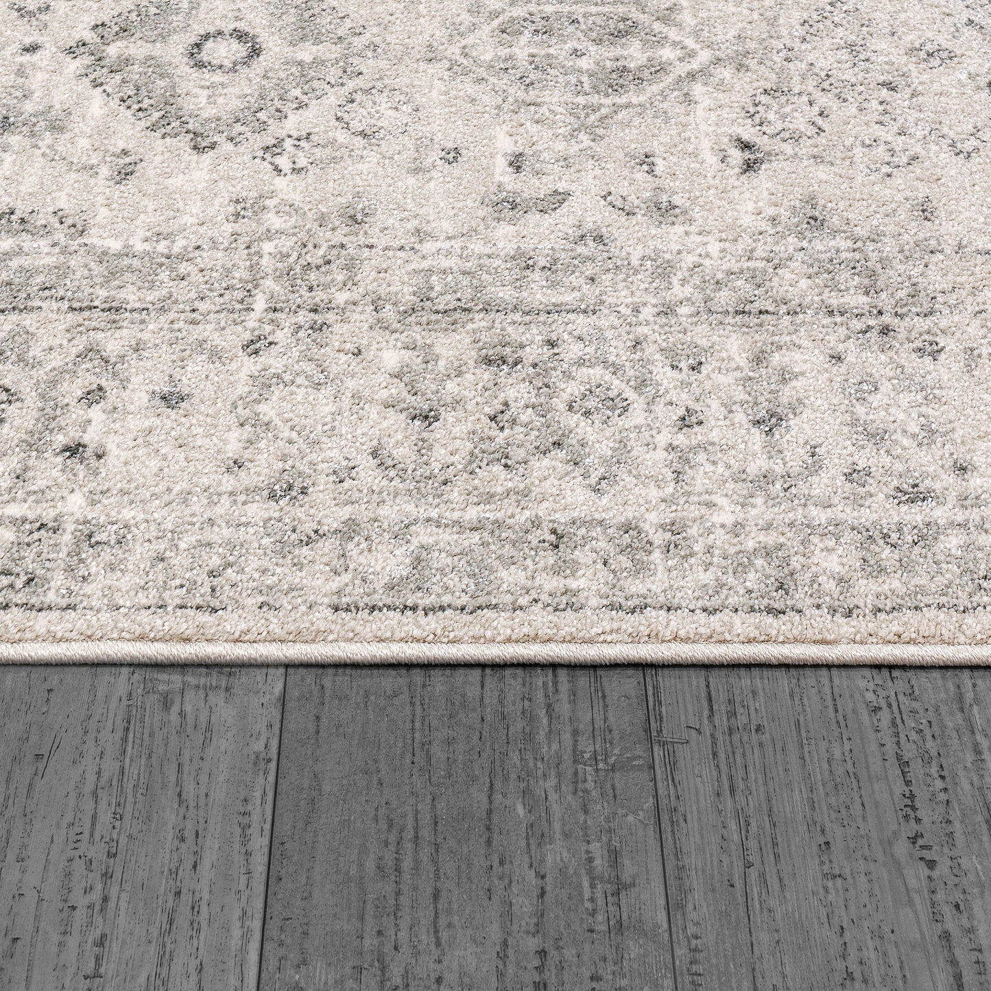 Eclectic 6012-190 Cream/Grey Area Rug