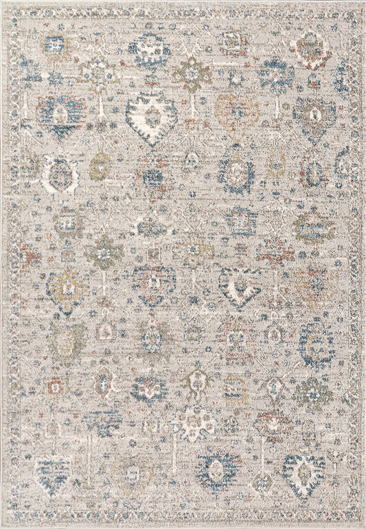 Eclectic 6010-199 Cream/Multi Area Rug