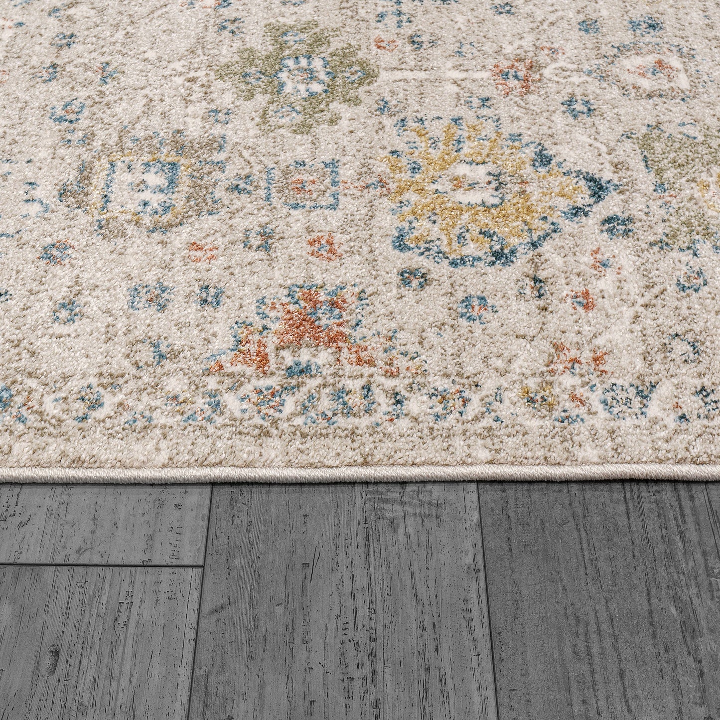 Eclectic 6010-199 Cream/Multi Area Rug