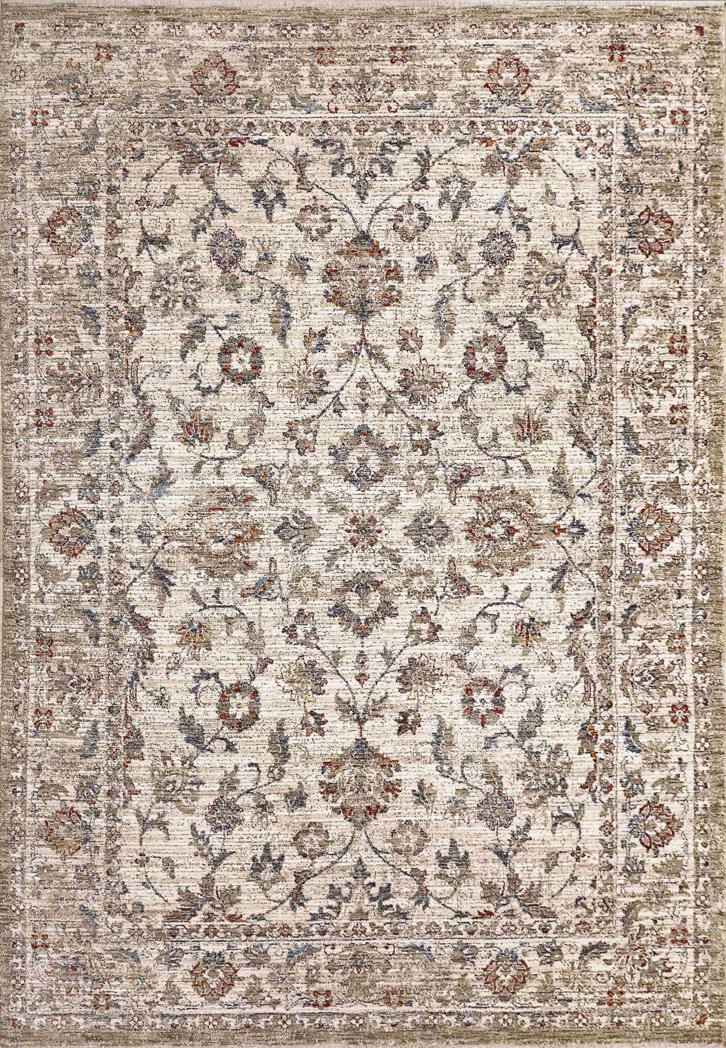 Dakota 6640-199 Ivory/Multi Area Rug