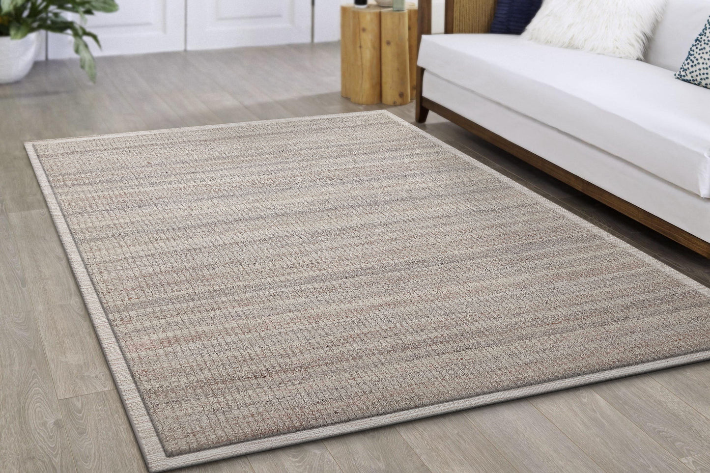 Ivy 6990-800 Beige Area Rug