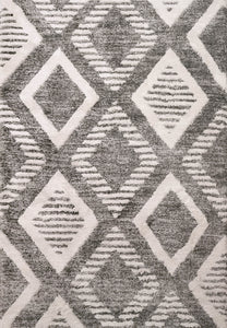 Dynamic Rugs Cruz 7006-901 Grey/Ivory Area Rug