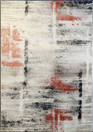 Dynamic Rugs Infinity 32114-6314 Ivory/Rust Area Rug