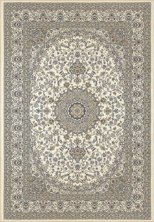 Ancient Garden 57119-6464 Ivory Area Rug