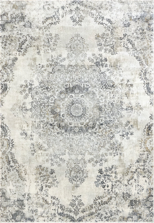 Castilla 3558-950 Grey/Blue Area Rug