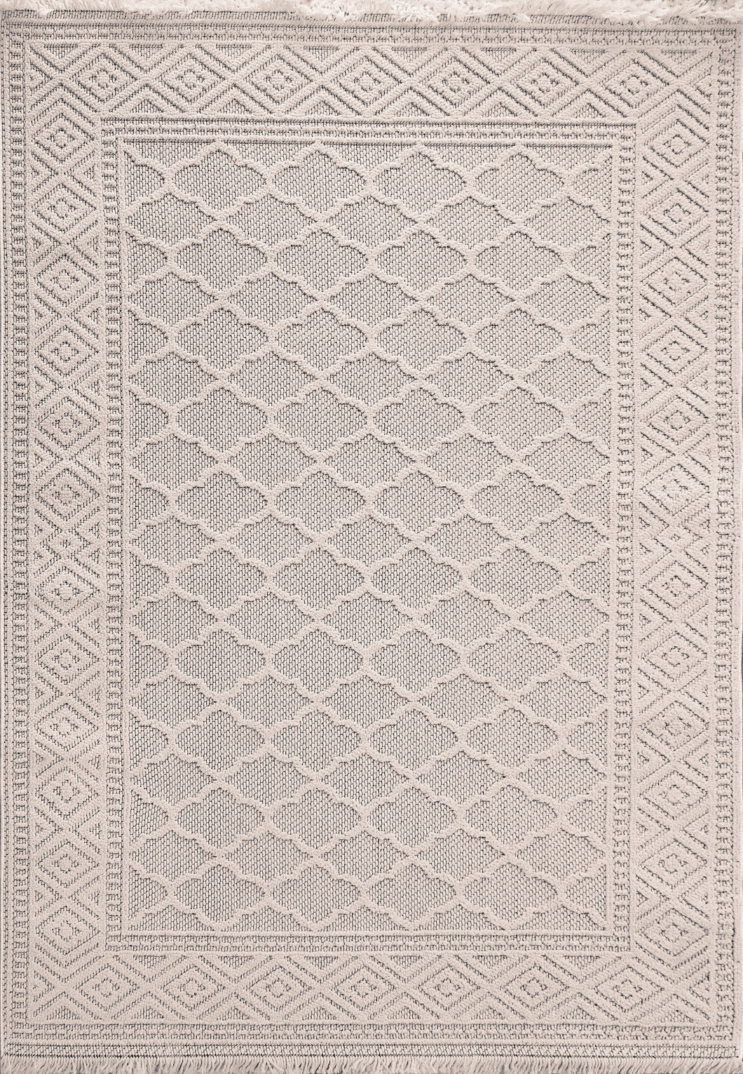 Dynamic Rugs Seville 3605-109 Ivory/Soft Grey Area Rug
