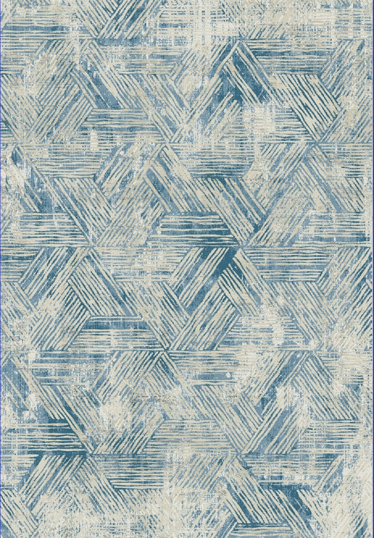 Quartz 27041-150 Beige/Blue Area Rug