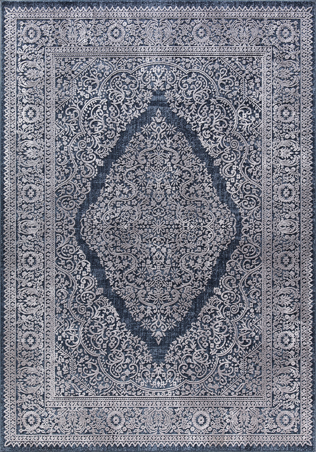 Dynamic Rugs Torino 3326-500 Navy Area Rug