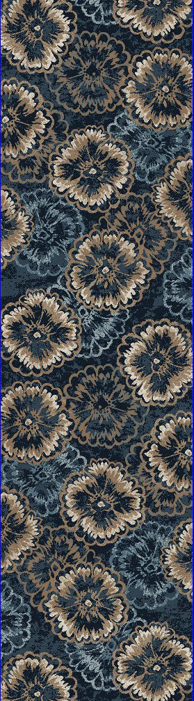 Melody 985013-554 Anthracite Area Rug