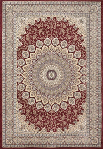 Dynamic Rugs Ancient Garden 57090-1484 Red Area Rug