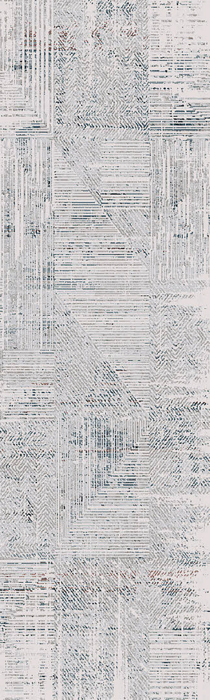 Dynamic Rugs Carson 5224-105 Ivory/Blue Area Rug