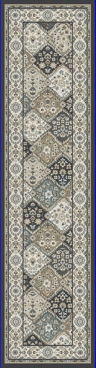 Yazd 8471-910 Grey/Ivory Area Rug