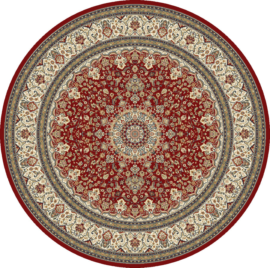 Dynamic Rugs Ancient Garden 57119-1414 Red/Ivory Area Rug