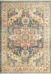 Dynamic Rugs Juno 6882-530 Navy/Red Area Rug