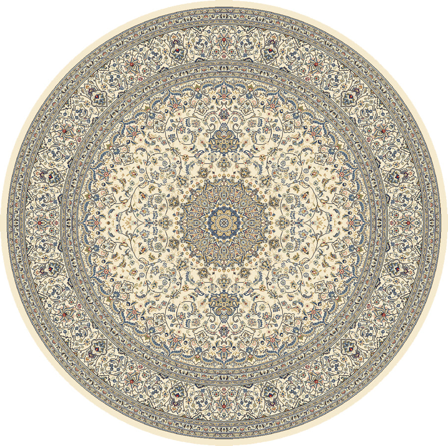 Ancient Garden 57119-6464 Ivory Area Rug