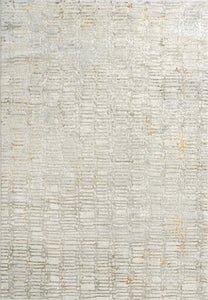 Dynamic Rugs Gold 1356-897 Cream/Silver/Gold Area Rug