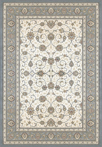Dynamic Rugs Ancient Garden 57120-6454 Ivory/Light Blue Area Rug