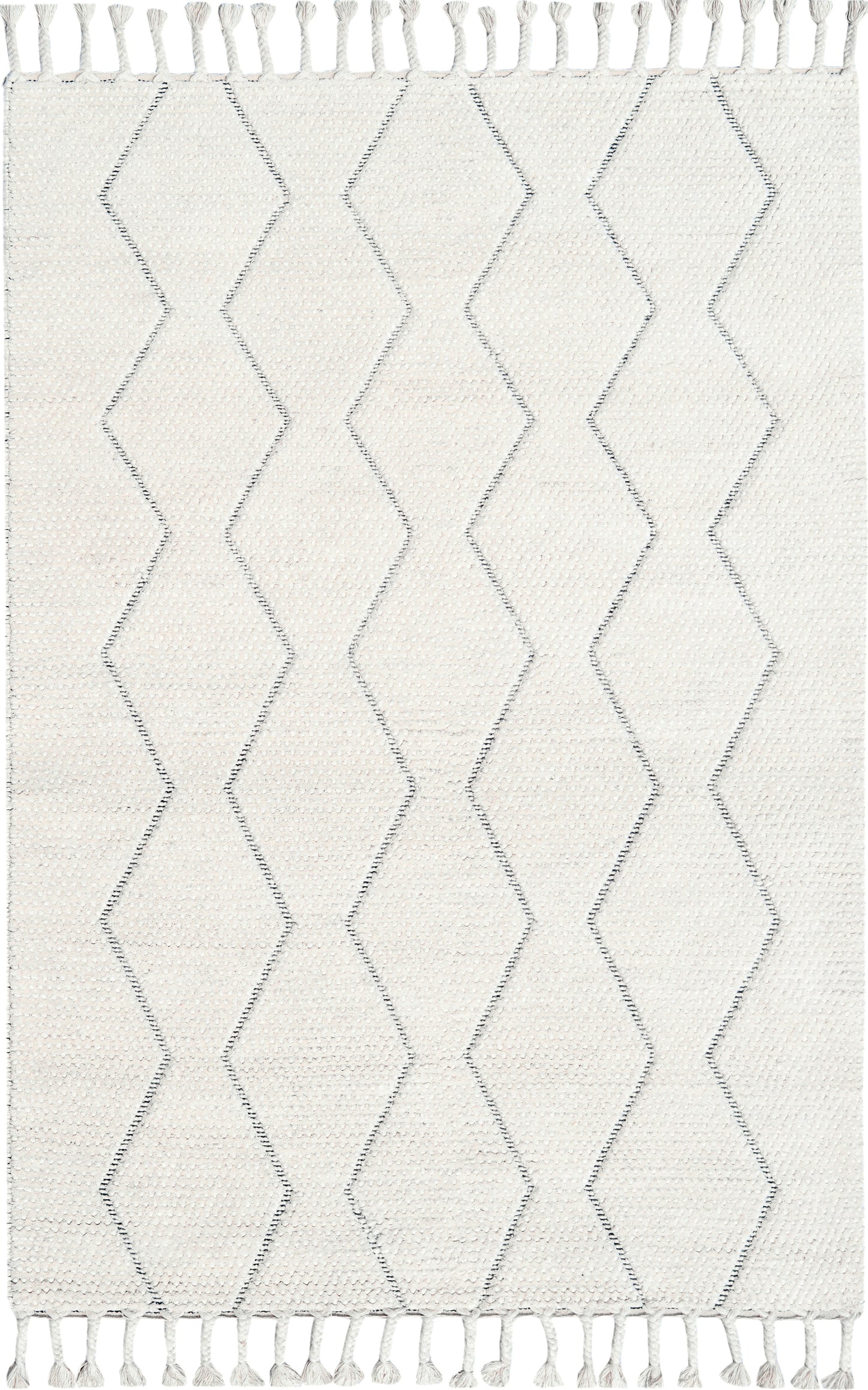 Moxie 2533-190 Ivory/Black Area Rug