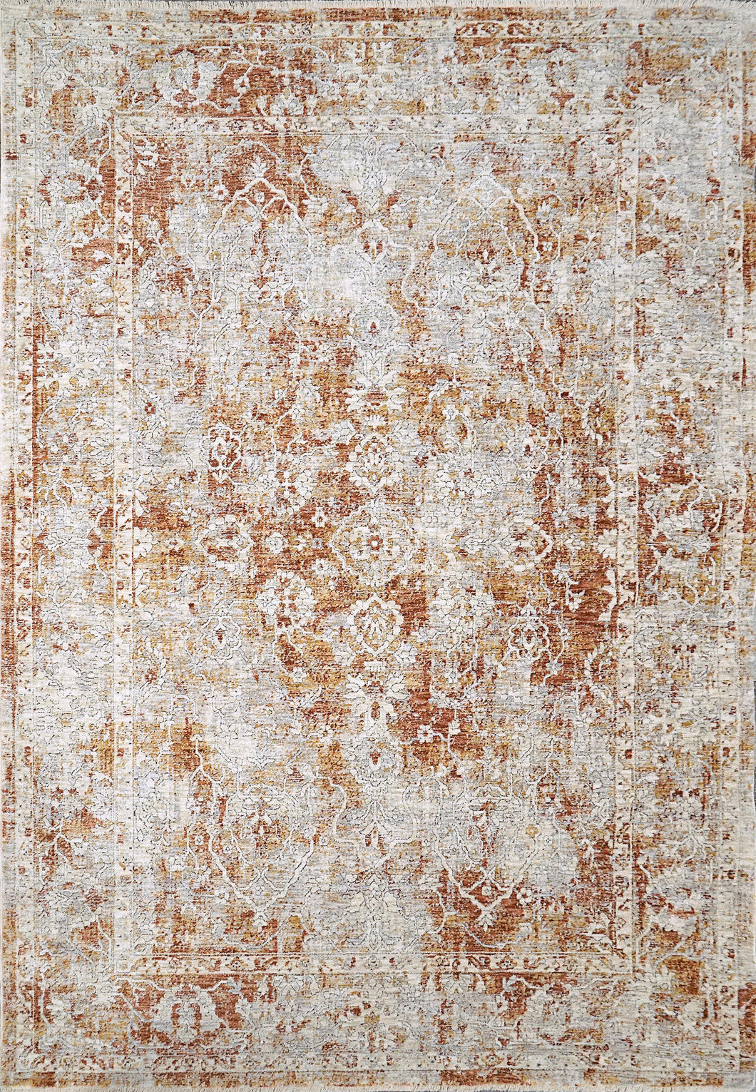 Dynamic Rugs Skyler 6711-906 Grey/Copper Area Rug