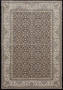 Dynamic Rugs Ancient Garden 57011-3263 Black/Ivory Area Rug
