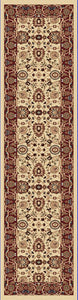 Dynamic Rugs Yazd 2803-130 Cream/Red Area Rug
