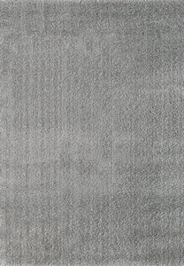 Dynamic Rugs Silky Shag 5900-901 Silver Area Rug