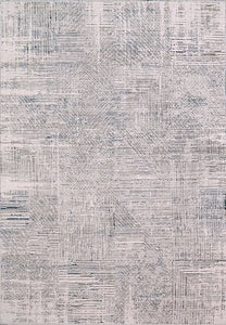 Dynamic Rugs Carson 5224-105 Ivory/Blue Area Rug