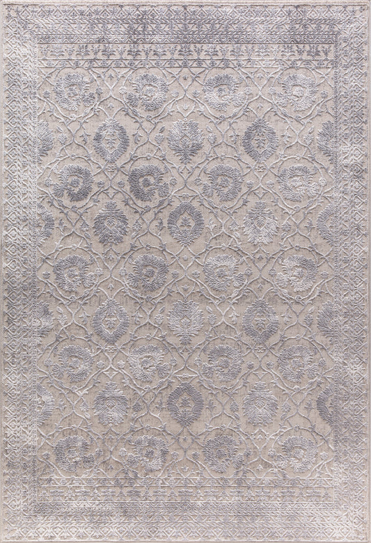 Torino 3327-190 Grey/Silver Area Rug