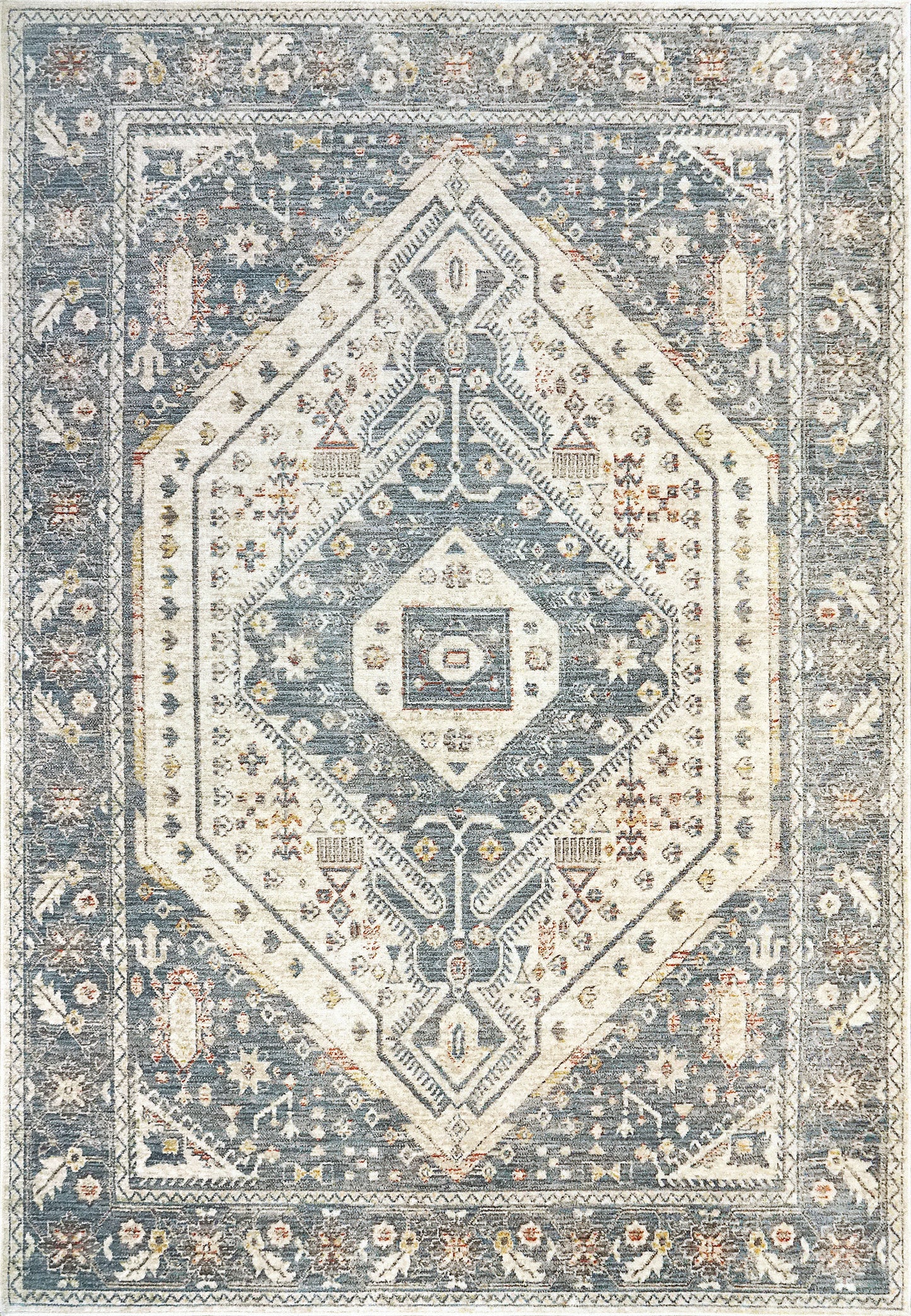 Jupiter 3105-599 Navy/Multi Area Rug