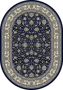 Dynamic Rugs Ancient Garden 57120-3464 Blue/Ivory Area Rug