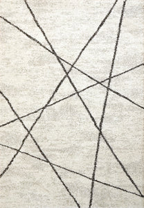 Dynamic Rugs Mehari 23277-6248 Ivory/Charcoal Area Rug