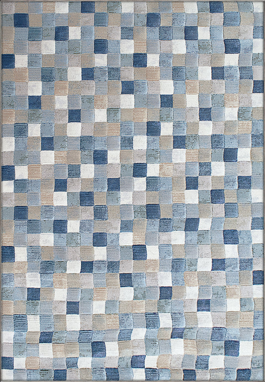 Eclipse 63339-6121 Multi Blue Area Rug