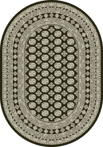 Dynamic Rugs Ancient Garden 57102-3636 Charcoal/Silver Area Rug
