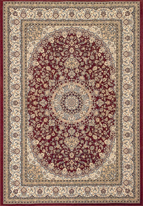 Dynamic Rugs Ancient Garden 57119-1414 Red/Ivory Area Rug