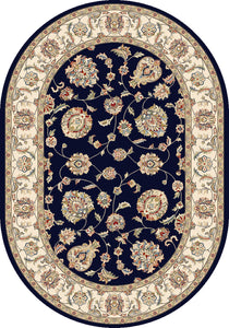 Dynamic Rugs Ancient Garden 57365-3464 Blue/Ivory Area Rug