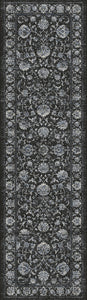 Dynamic Rugs Ancient Garden 57126-3636 Charcoal/Silver Area Rug