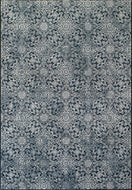 Dynamic Rugs Ancient Garden 57162-3696 Steel Blue Area Rug