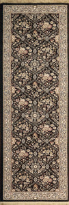 Dynamic Rugs Brilliant 7211-090 Black Area Rug