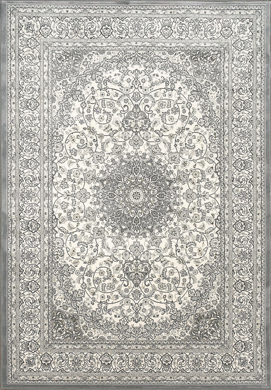 Ancient Garden 57119-6656 Cream/Grey Area Rug