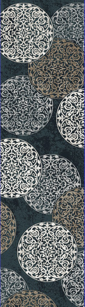 Melody 985014-997 Blue Area Rug