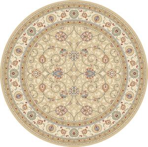 Dynamic Rugs Ancient Garden 57120-2464 Light Gold/Ivory Area Rug
