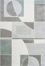 Load image into Gallery viewer, Dynamic Rugs Polaris 46012-6141 Ivory/Grey/Teal Area Rug
