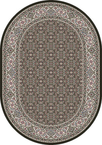 Dynamic Rugs Ancient Garden 57011-3263 Black/Ivory Area Rug