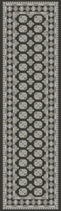 Dynamic Rugs Ancient Garden 57102-3636 Charcoal/Silver Area Rug