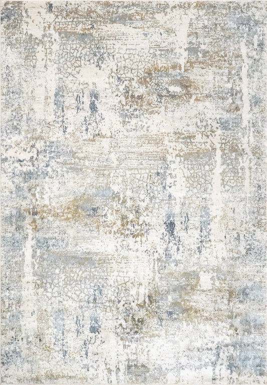 Quartz 27050-150 Ivory/Blue Area Rug