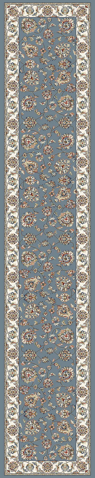 Dynamic Rugs Ancient Garden 57365-5464 Light Blue/Ivory Area Rug