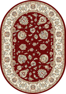 Dynamic Rugs Ancient Garden 57365-1464 Red/Ivory Area Rug